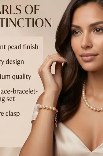  Traditional Pearl Necklace Set for Wo      Festive & Party Wear Indian Jewelry