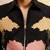 Black velvet multi thread & sequence embroidered wok jacket with unstitched pant
