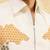 White velvet multi thread & sequence embroidered wok jacket with unstitched pant