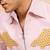 Pink khadi silk velvet multi thread & sequence embroidered wok jacket with unstitched pant