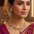   Gold plated traditional temple choker necklace jewellery with earrings set for wo ::Girls