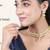   Gold plated traditional temple choker necklace jewellery with earrings set for wo ::Girls