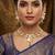   copper temple rajwadi style jewellery set      