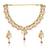   copper temple rajwadi style jewellery set      