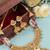   copper temple rajwadi style jewellery set      