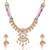   copper temple rajwadi style jewellery set      