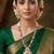   Exquisite gold-plated temple necklace set for a wedding look  