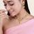   Temple jewellery matte finish necklace sets for wo 