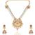   Temple jewellery matte finish necklace sets for wo 