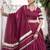 Chanderi with Fine Zari Weaving & Lace Finish Lehenga Set - Full stitched free size
