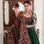 Tussar silk blend Gotta Patti Lace Work Lehenga Set - Full stitched free size