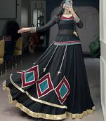 Intricate Lace and Dangling Bells Lehenga Set - Full stitched free size