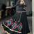 Intricate Lace and Dangling Bells Lehenga Set - Full stitched free size