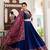 Tussar silk blend Gotta Patti Lace Work Lehenga Set - Full stitched free size