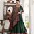 Tussar silk blend Gotta Patti Lace Work Lehenga Set - Full stitched free size