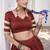 Chanderi with Fine Zari Weaving & Lace Finish Lehenga Set - Full stitched free size