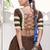 Chanderi with Fine Zari Weaving & Lace Finish Lehenga Set - Full stitched free size
