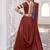 Chanderi with Fine Zari Weaving & Lace Finish Lehenga Set - Full stitched free size