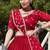  Chanderi  with  Bandhej Print & Lace Touch-Up Lehenga Set - Full stitched free size