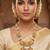 Jiyanshi fashion copper temple rajwadi style jewellery set      