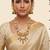 Jiyanshi fashion copper temple rajwadi style jewellery set      