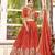 Pure Crepe Silk Lehenga Choli with Heavy Embroidery Sequence Work & Dupatta