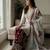 Wine colour pure gmy silk embroidered palazzo suit set with organza dupatta
