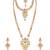  copper Combo temple rajwadi style jewellery set