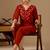 Rust cotton flex co-ord set