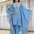 Heavy Shimmer Muslin Kaftan Set