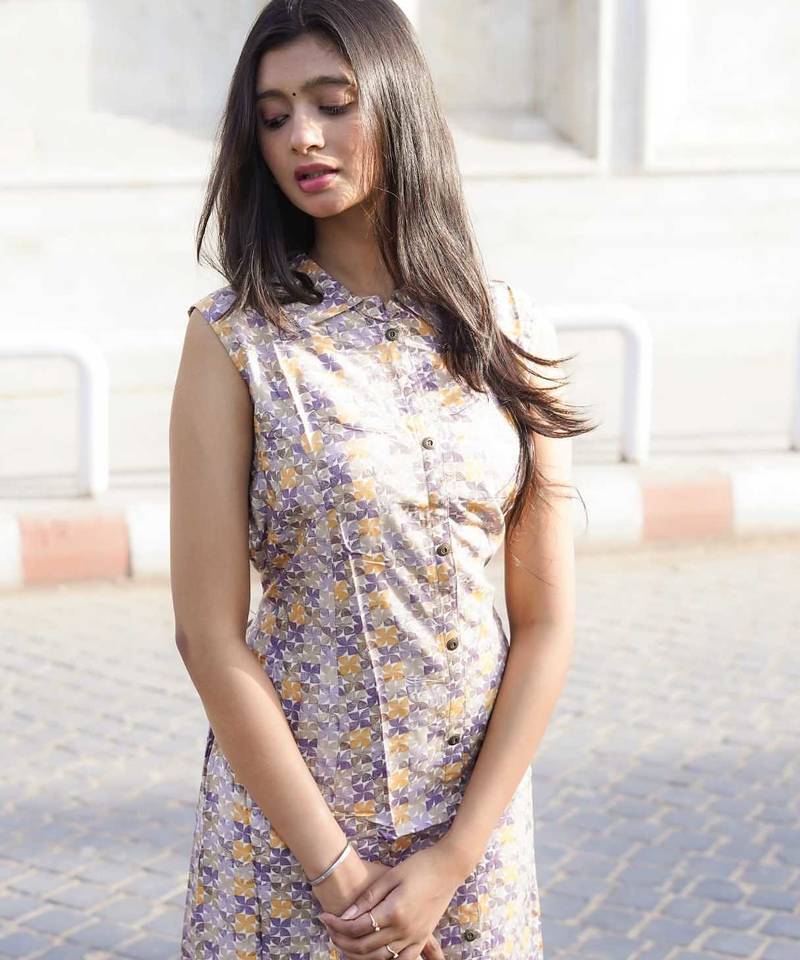 The Modern Classic Summer Bloom Belted Midi