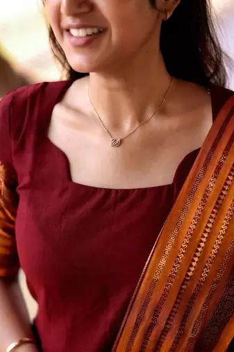 Maroon jacquard weaving kanchi cotton straight kurta dupatta set