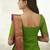 Green jacquard weaving kanchi cotton straight kurta dupatta set