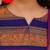 Pink jacquard weaving kanchi cotton straight kurta dupatta set