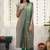 Grey jacquard weaving kanchi cotton straight kurta dupatta set