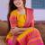 Yellow jacquard weaving kanchi cotton straight kurta dupatta set