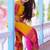 Yellow jacquard weaving kanchi cotton straight kurta dupatta set