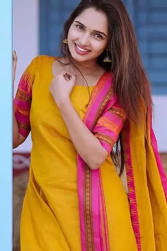 Yellow jacquard weaving kanchi cotton straight kurta dupatta set