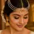 Temple pearl triple strand matha patti