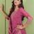 Women's Gorgeous Embroidery Work Sik Fabric Straight Kurta Palazzo and Dupatta Set