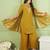 Women's Gorgeous Embroidery Work Sik Fabric Straight Kurta Palazzo and Dupatta Set