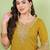 Women's Gorgeous Embroidery Work Sik Fabric Straight Kurta Palazzo and Dupatta Set