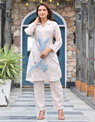 Pure Jacquard Cotton 2 Piece beautiful Embroidery 1