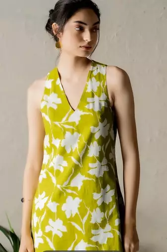 WOMEN FLORAL PRINT STARIGHT co ord set 