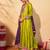 Women's Gorgeous Embroidery Work Vichitra Silk Fabric Flared Anarkali Pant and Dupatta Set