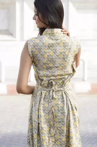 The Modern Classic Summer Bloom Belted Midi