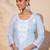 Women's Gorgeous Thread Work Pure Cotton Fabric Straight Kurta Pant and Dupatta Set