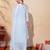 Women's Gorgeous Thread Work Pure Cotton Fabric Straight Kurta Pant and Dupatta Set