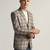Mens multi checked tweed blazer