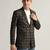 Mens brown checked tweed blazer